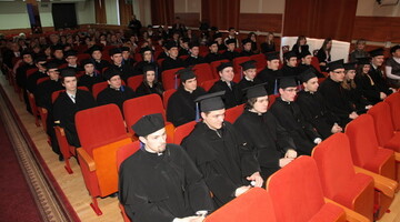 Rozdanie dyplomów dla inżynierów, luty 2011