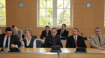 Rozdanie dyplomów XXVI edycji Polsko-Amerykańskiej Szkoły Biznesu, październik 2010