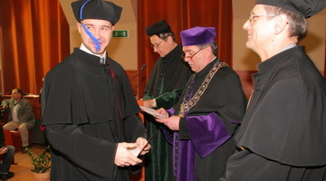 Rozdanie dyplomów - grudzień  2009